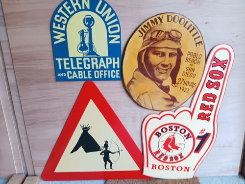 Retro american diner signs - retro,