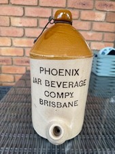 Scarce Phoenix Jar Beverage Company Brisbane one gallon Demijohn