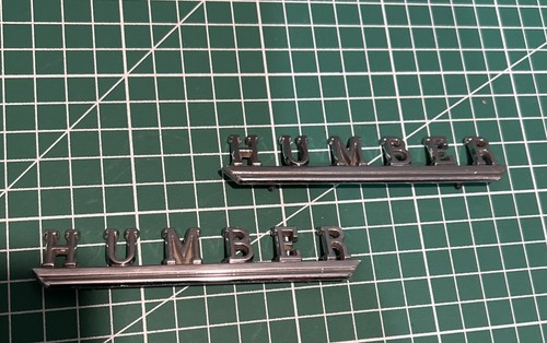 Vintage original humber emblem - original,