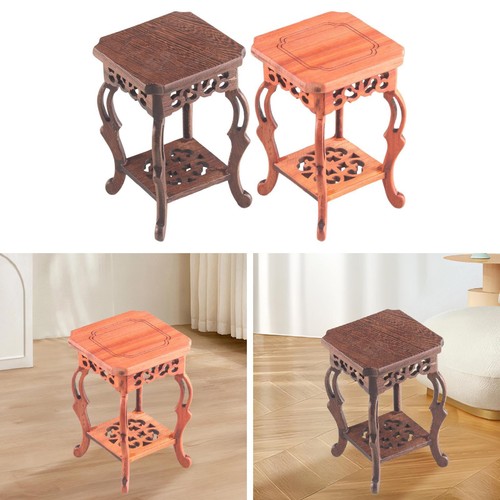 Wooden plant stand decorative - wooden,