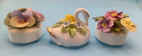Vintage figurines floral - 3, x