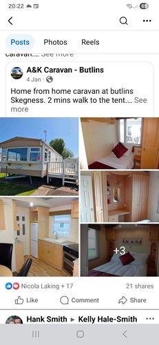 Butlins skegness caravans - butlins,