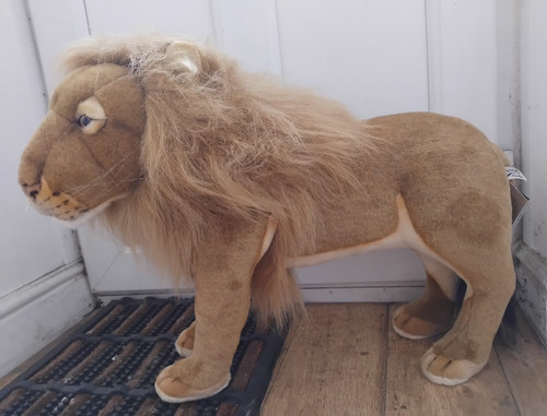 Hansa lion plush - soft, toy