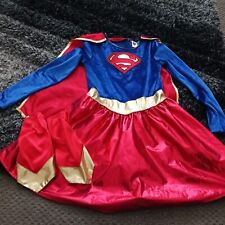 Super Girl Fancy Dress Costume Age 8-9-10 Years