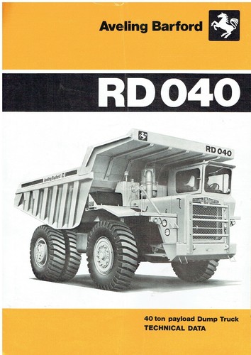 Aveling barford rd040 ton - aveling,