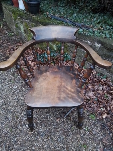 Captain solid oak chair - solid,
