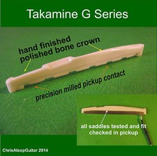 Takamine series guitar bone - g,