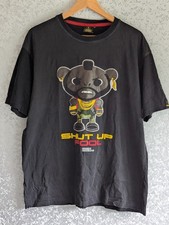 Obscene Clothing MR T SHUT UP FOOL T-Shirt Size XL Very Rare B A Baraca 