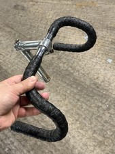 Vintage Gb Bike Quil Stem And Handlebars Pista