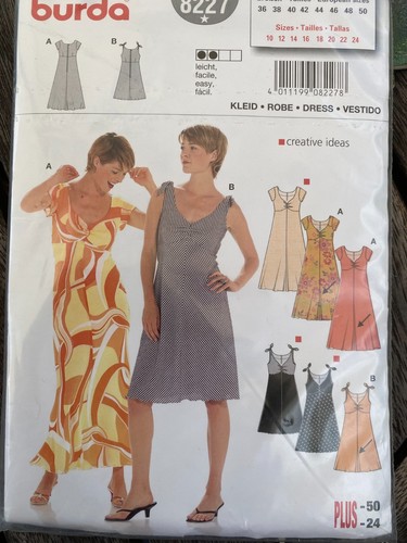 Burda sewing pattern 8227 - burda,