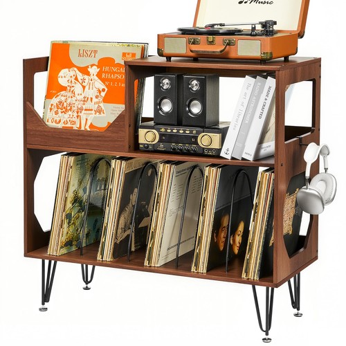Record player stand 83cm - record,