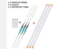 Pole Floats Night Fishing X 3