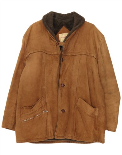 Vintage mens shearling jacket - vintage,