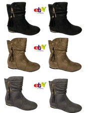 Women's Ladies Faux Suede