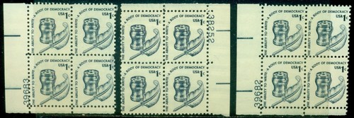 Scott 1581 plate block - #,