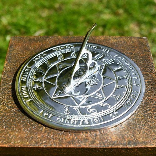 Bright chrome compass point - compass,