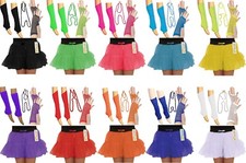 Neon UV Tutu Skirt Leg Warmer