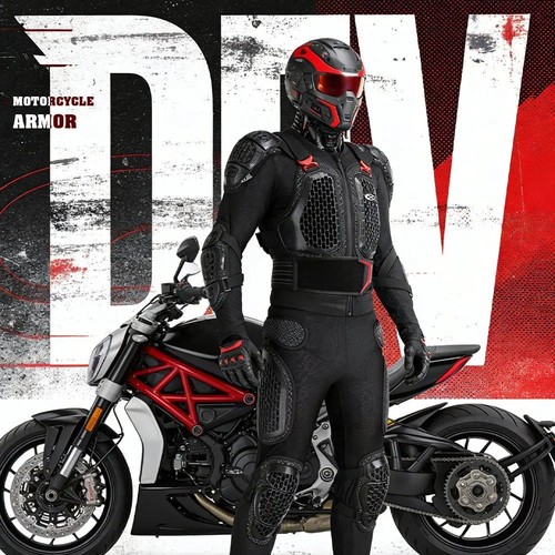 Men motorcycle jacket full - jacket,