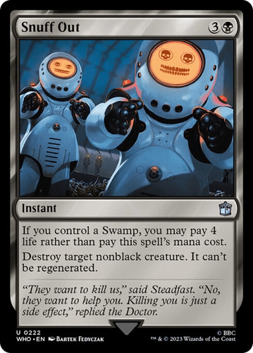 Snuff out who 222 nm - -,