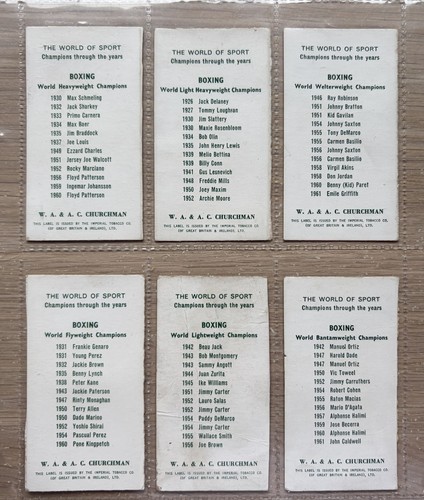 Churchman olympic packet - 6,