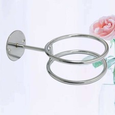 Hair Dryer Supporter Wall-mounted Hair Dryer Rack for Home Bathroom storage rack