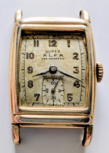 1930s swiss super alfa watch - super,