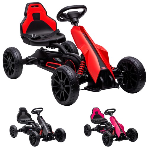 Homcom children pedal kart - pedal, go