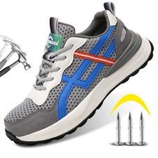 Lightweight Safety Trainers Boots Shoes Steel Toe Cap Men Women Work Boots UK