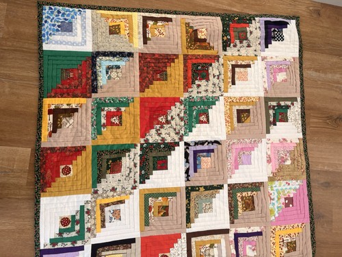 Handmade log cabin - cabin, sampler