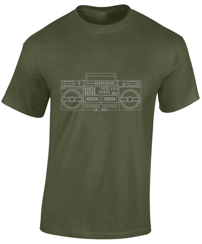 Ghetto blaster silhouette - ghetto, mens