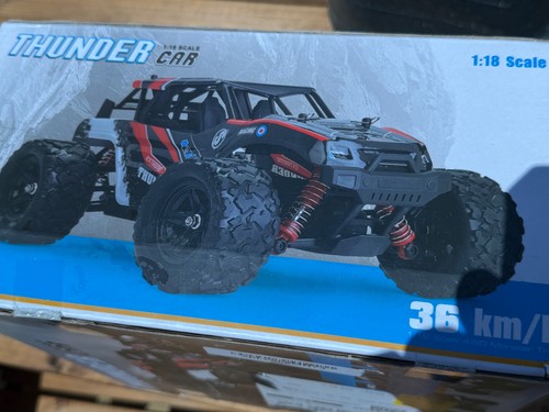 Monster truck thunder car - truck,