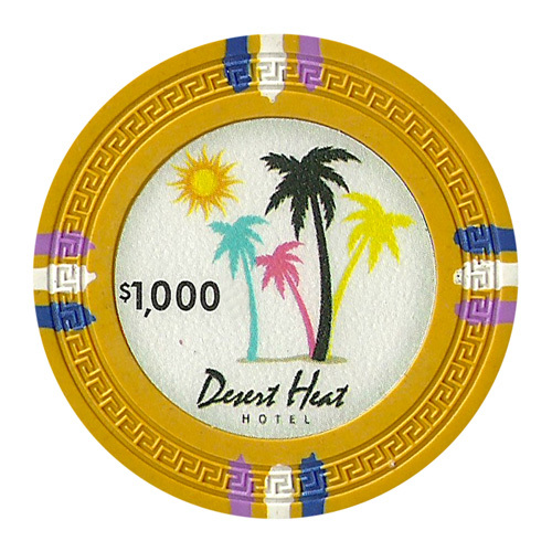 100 yellow 1000 desert heat - $1000,