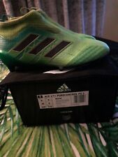 Adidas ace 17 purecontrol green size 5 sock boots