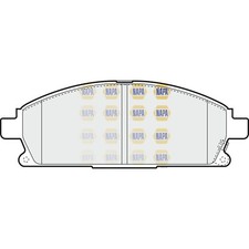 Brake Pads Set For Nissan