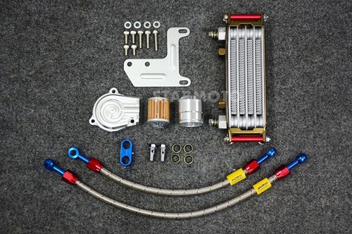 Engine oil cooler - engine, cooling
