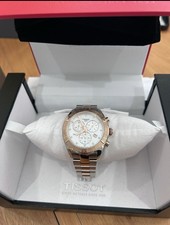 Tissot PR 100 Sport Chic Chrono Diamonds Two Tone Ladies Watch T1019172211600