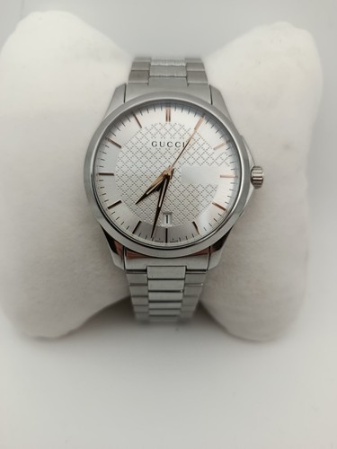 Gucci timeless quartz silver - g-timeless,