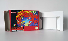 Super Metroid UKV PAL Super Nintendo Empty Handmade Replacment Box & Tray