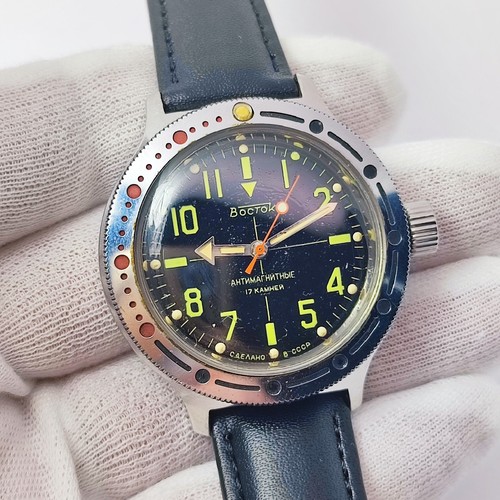 Vintage soviet watch vostok - soviet,