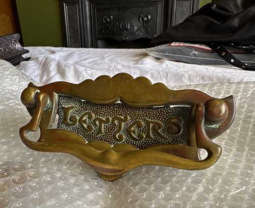 Antique brass art nouveau - , deco
