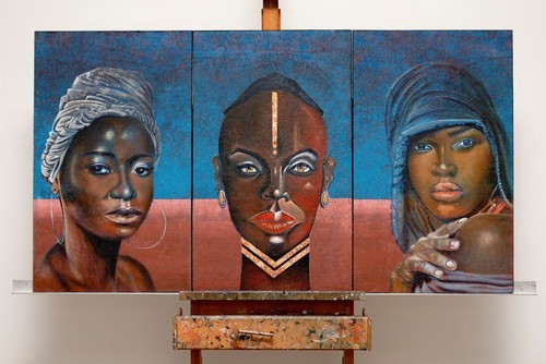 African triptych james - triptych,