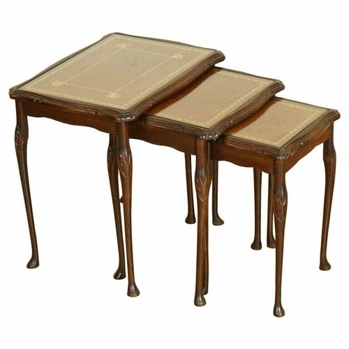 Mahogany nest tables queen - tables,