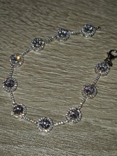 Warren James WJJ 925 Silver Halo Bracelet