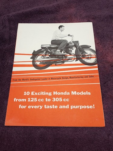 Vintage 1960s honda - 1960s, motorcycle