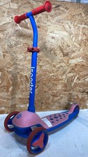 Smyths Toys iSporter Mini Scooter with RGB Lights Blue