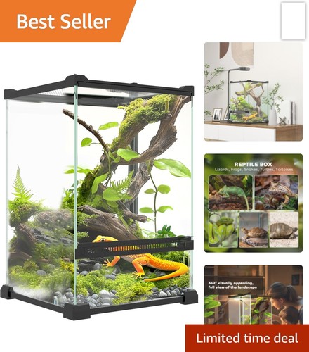 Reptile terrarium 20x20x30cm - terrarium,