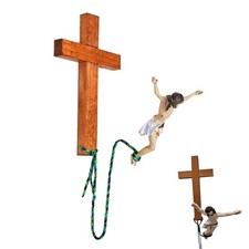Religious Resin Jesus Crucifix