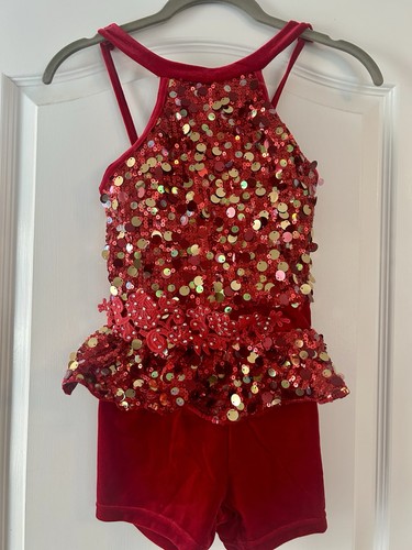 Weissman red dance costume - red,