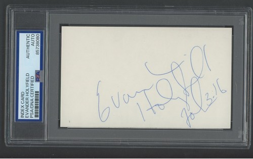 Evander holyfield index card - -,