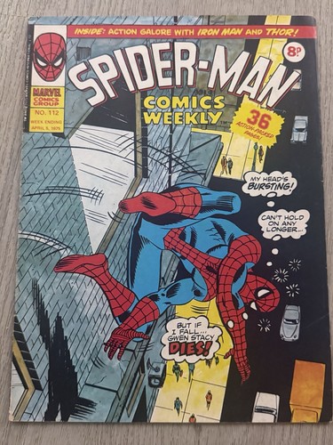 Spider man comics weekly - weekly, #112